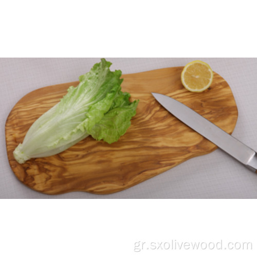 Κουζίνα σερβιρίσματος ξύλου ελιάς Sturdy Chopping σερβιρίσματος